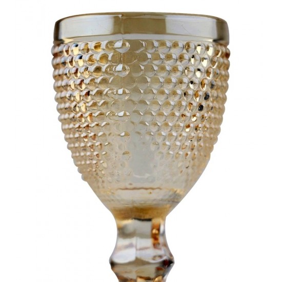 Taça 60ml 11cm Para Licor Bardot Cor Ambar Luster